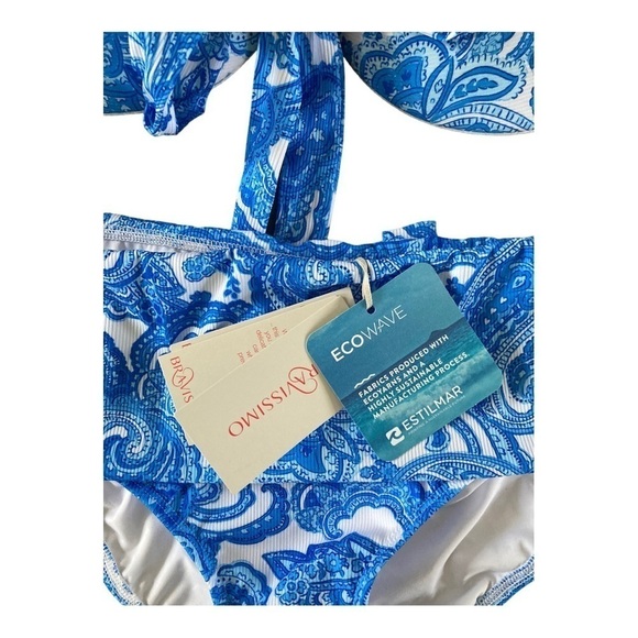 Bravissimo Swimsuit NWT Koh Samui Bikini Top and Fold Brief Bottom - Picture 7 of 10